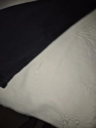Pantalón vaquero campana elástico negro