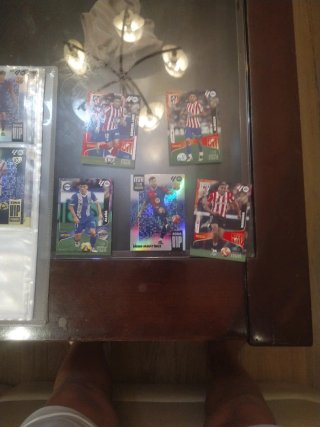 5 Cartas Fútbol Panini NGH VIP