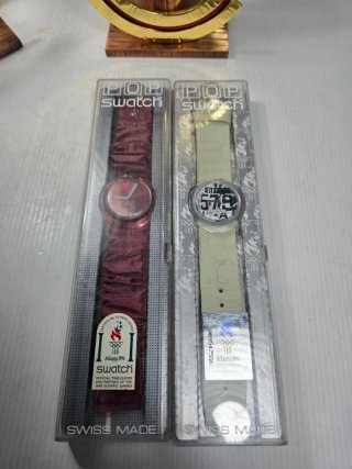 Lotto 2 Pop Swatch Atlanta 1996 Vintage