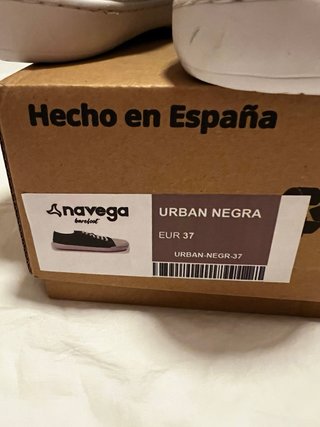 Zapatillas Barefoot Navega tipo converse