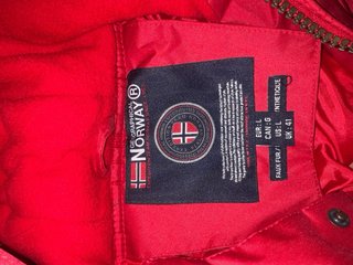 Chaqueta Geographical Norway Roja