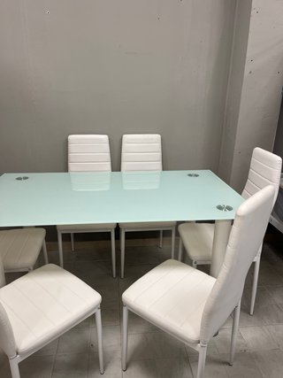 CONJUNTO MESA + 6 SILLAS