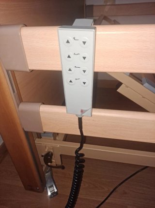 Cama articulada eléctrica con colchón