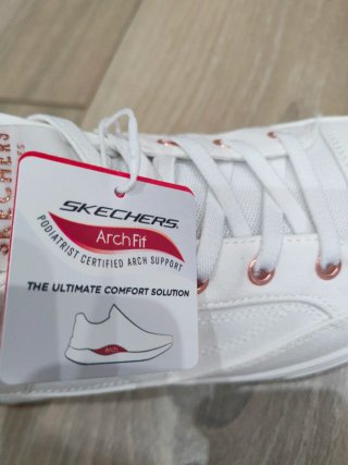 Zapatillas Skechers Los Angeles Mujer Blancas