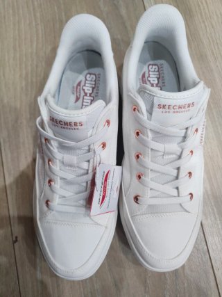 Zapatillas Skechers Los Angeles Mujer Blancas