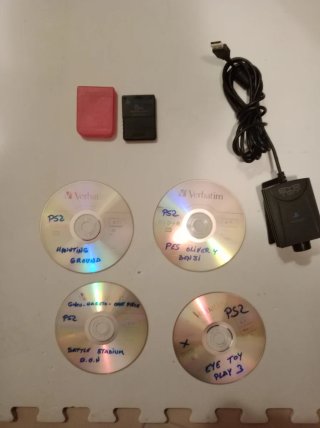 Memory Card ps2 especial, cámara Eye Toy y juegos