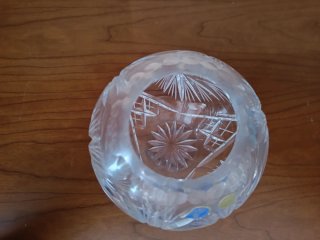 Jarrón Globo Cristal Bohemia