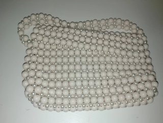 Bolso perlas Zara