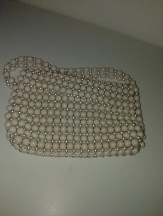 Bolso perlas Zara