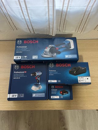 Conjunto Bosch Profesional: Radial y Taladro