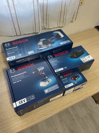 Conjunto Bosch Profesional: Radial y Taladro