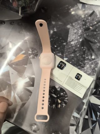 Reloj infantil digital rosa