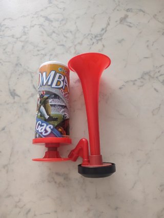 Tromba da stadio manuale senza gas