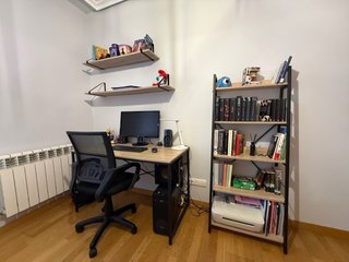 Habitacion juvenil estilo industrial