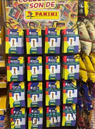 Lote 37 sobres Panini Mundial 2026
