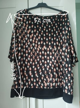 Elegante blusa estampada