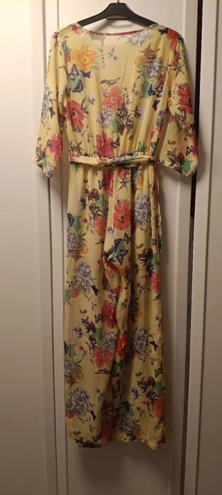 Mono largo estampado floral
