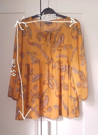 Blusa Yessica Estampada Paisley Talla M