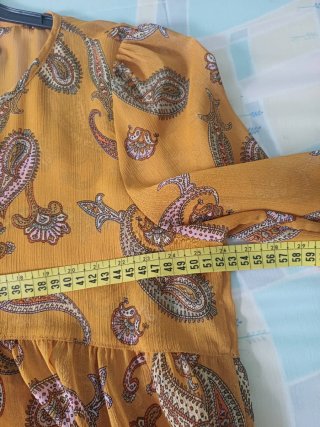 Blusa Yessica Estampada Paisley Talla M