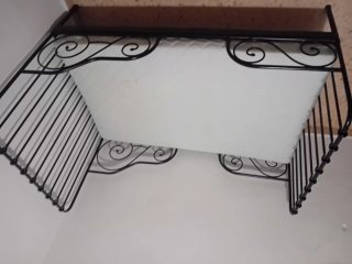 Cama individual metálica con somier
