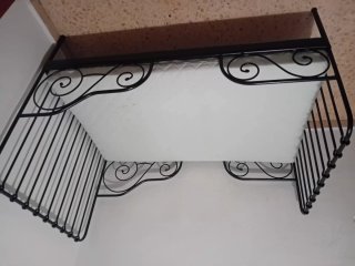 Cama individual metálica con somier