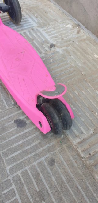 Patinete 3 ruedas rosa niña