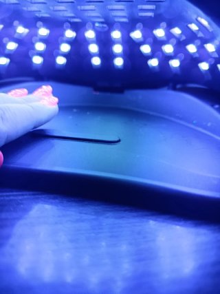 2 Lámparas UV LED + Reposabrazos