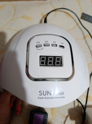 2 Lámparas UV LED + Reposabrazos