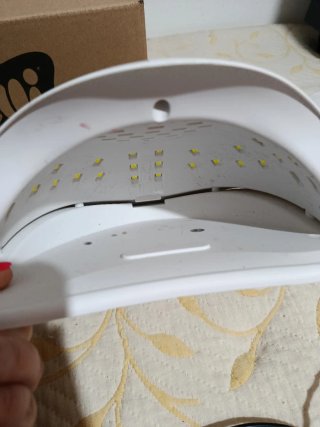 2 Lámparas UV LED + Reposabrazos