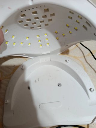 2 Lámparas UV LED + Reposabrazos
