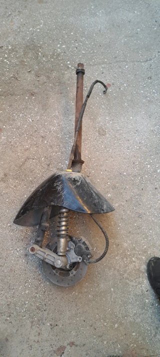 Horquilla Piaggio  Monobrazo