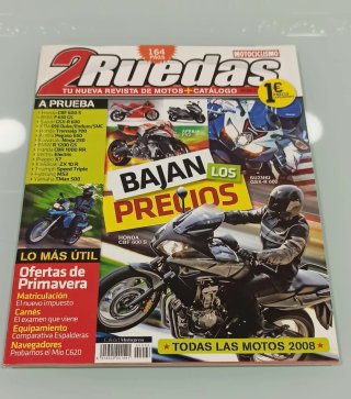 Revista 2 Ruedas del año 2008