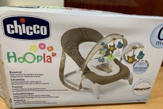 Hamaca bebé Chicco Hoopla gris