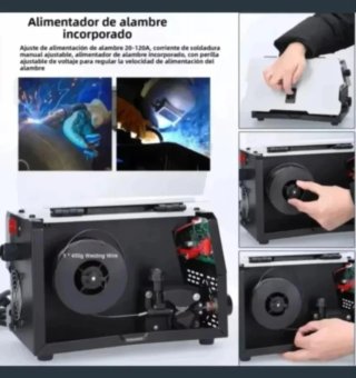 Máquina Soldar Inverter Dual MIG/MMA 160A