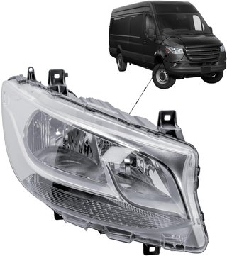 Faro derecho motor halógeno Mercedes Sprinter