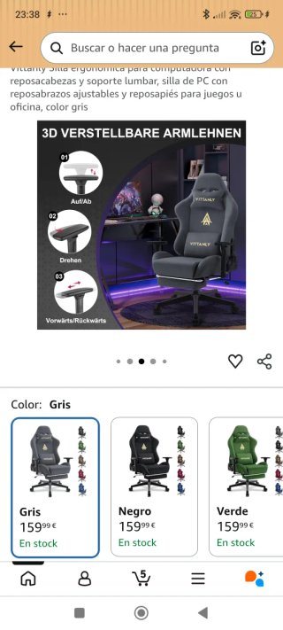Silla Gamer