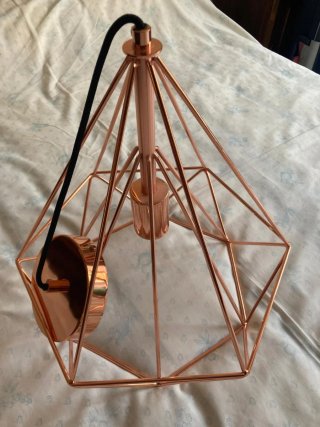 Lámpara Techo Geométrica Metal