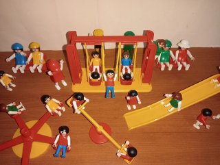 Playmobi-Parque Infantil Antiguo 3308 3416 3552.