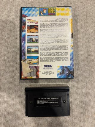 Back to the Future III Sega Master System