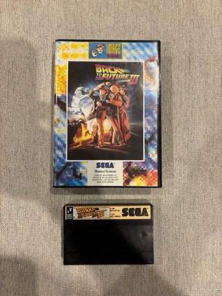 Back to the Future III Sega Master System