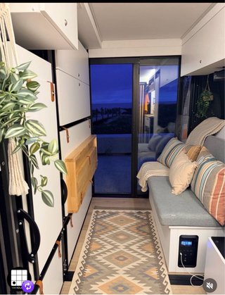 Alquiler de furgoneta camper, 2 plazas.