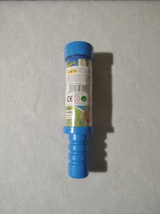 Paracaídas de juguete azul