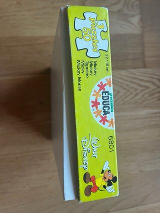 Puzzle Educa Disney 3x50 piezas