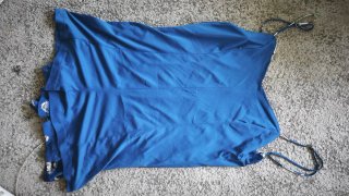 Mono floral azul Zara