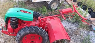Motocultor Pasquali Rojo y Verde