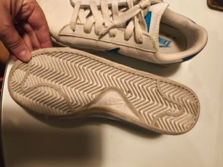 Zapatillas Nike Blancas y Azules