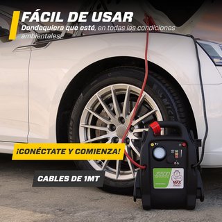 MAXTOOLS JS500 arrancador coche linterna USB