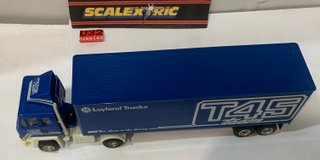 Scalextric Camión trailer Leyland T45 Team Azul