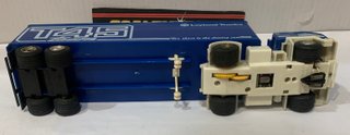 Scalextric Camión trailer Leyland T45 Team Azul