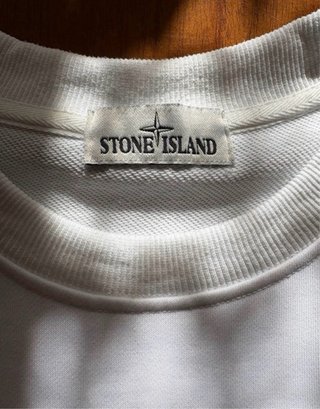 Sudadera Stone Island Blanca